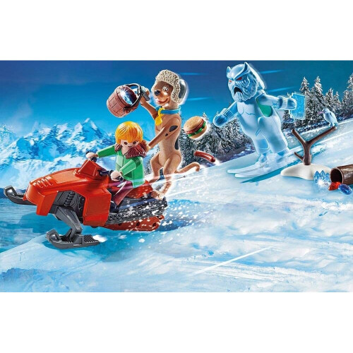 PLAYMOBIL Playmobil Multicolour Scooby-Doo! Adventure With Snow Ghost Playset 2