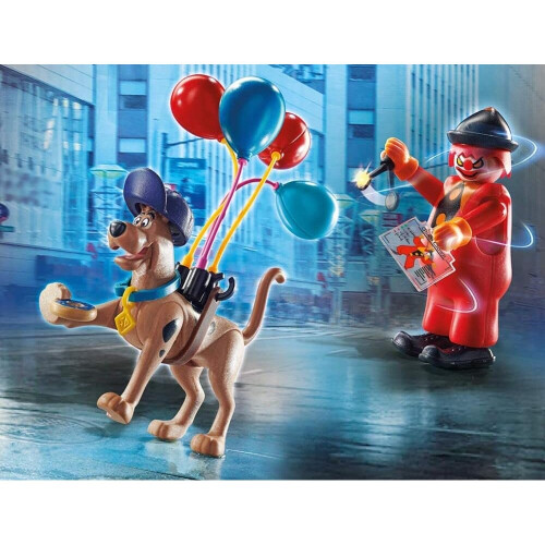 PLAYMOBIL Playmobil Multicolour Scooby-Doo! Adventure With Ghost Clown Playset 1