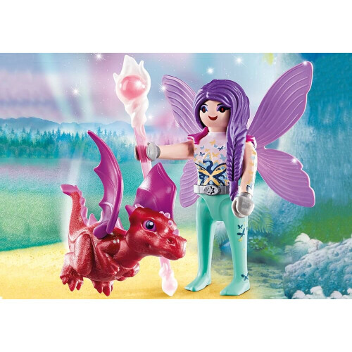 PLAYMOBIL Hada con bebé dragón 2