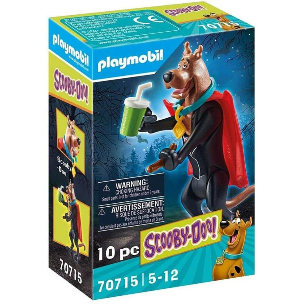 Playmobil Multicolour Scooby-Doo! Collectible Vampire Figure Playset