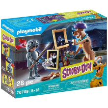 Playmobil Multicolour Scooby-Doo! Adventure With Black Knight Playset