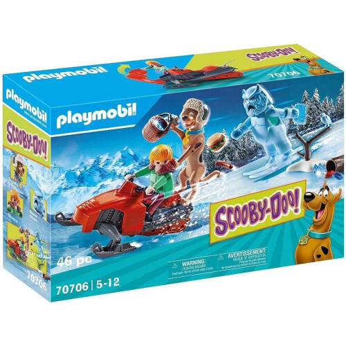 PLAYMOBIL Playmobil Multicolour Scooby-Doo! Adventure With Snow Ghost Playset