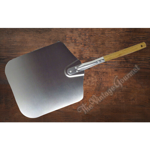 Pizza Paddle with Wooden Handle 1