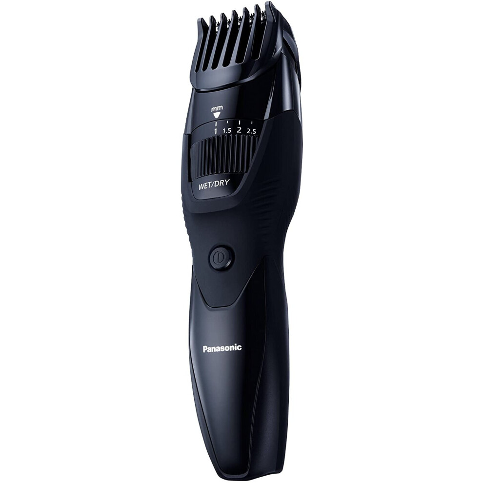 Panasonic ER-GB42 Wet & Dry Electric Beard Trimmer for Men with 20 Cutting Lengths, Standard UK 3 pin plug