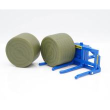 Britains 43265 Fleming Double Bale Lifter 1:32 Diecast Farm Vehicle