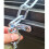 Wheelie Bin Lid Chain Lock-Easily Fitted with Padlock Stop FLY TIP 4