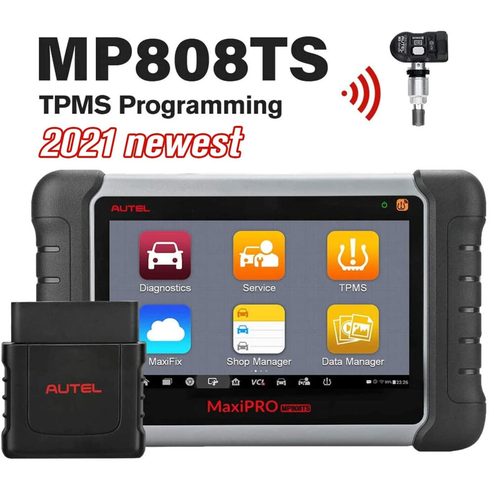 Autel MP808TS Car Diagnostic Scan Tool OBD2 Scanner with Complete TPMS Functions