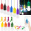 Ranpo (Yellow) LED Pull Cord Light Bulb Camping Tent Reading Room Decorative Lamp White 1