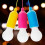 Ranpo (Yellow) LED Pull Cord Light Bulb Camping Tent Reading Room Decorative Lamp White 7