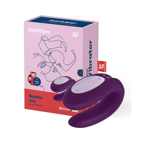 Satisfyer Partner Double Joy Vibrator Couples Partner Vibrating