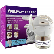 Feliway Classic 30 Day Starter Kit Diffuser and Refill, 48ml