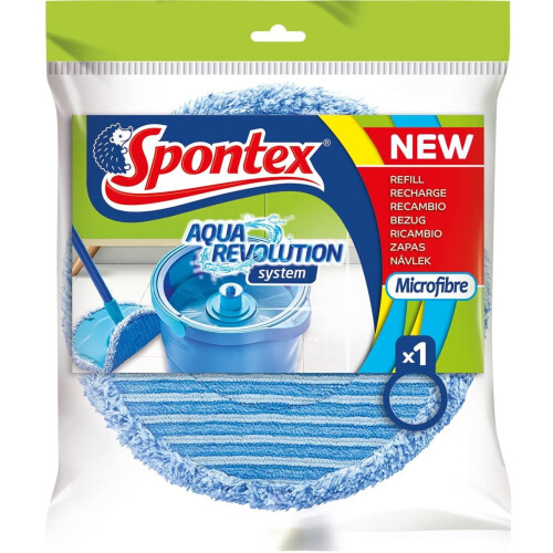 Spontex Aqua Revolution System Mop Head Refill