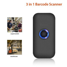 Wireless Bluetooth Barcode Scanner Reader for Android Phone iPad IOS