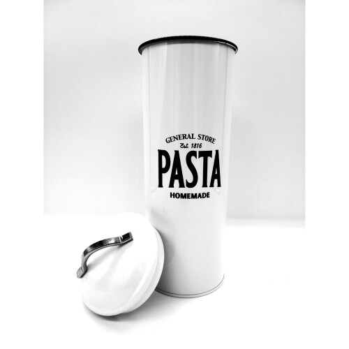 Pasta Spaghetti Jar Retro Vintage Style General Store Kitchen Storage Canister