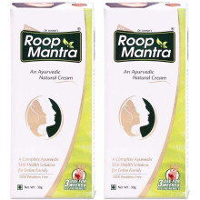 Roop Mantra Ayurvedic Fairness Face Cream 30gm (Pack of 2)