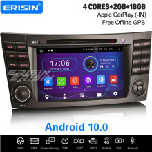 Android 10.0 WiFi CarPlay DAB+ Car Stereo OBD2 BT Sat Nav For Mercedes Benz E/CLS/G Class W211 W219