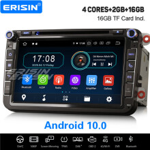 8" Android 10.0 CarPlay Car Stereo DAB+ Satnav For VW Caddy Golf 5/6 Polo EOS Touran Seat Skoda