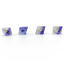 Sirius Dice SDZ000802 D8 Tube Healing Hands Trningsset - 8 per set