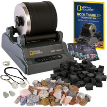 National Geographic Hobby Rock Polisher Tumbler Kit