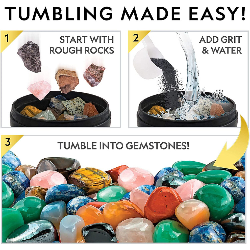 NATIONAL GEOGRAPHIC Hobby Rock Tumbler Kit