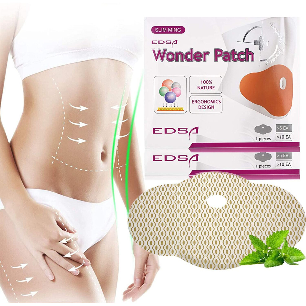 Slim Patch,10pcs Lazy Weight Loss Belly Fat Burning Patches Stomach Abdomen Slimming Navel Stickers, Slimming Patches,Slimming Patch