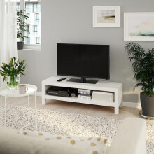 Ikea LACK TV bench, White,120x35x36 cm Brand New