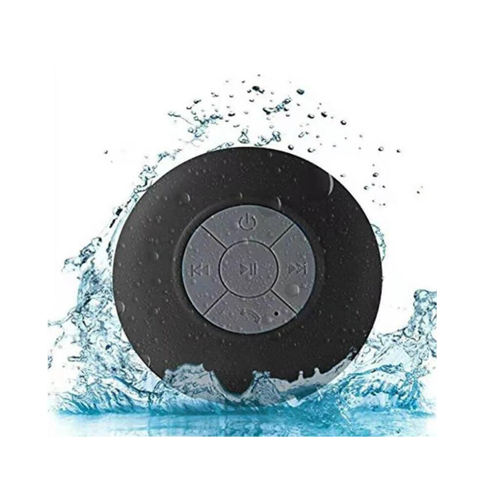 (Black) Wireless Portable Bluetooth Speaker Waterproof And Shower Friendly. Black 3203914211860
