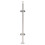 Living And Home (Corner Post(With Top Rail Saddle)) Stainless Steel Glass Balustrade Railing Posts Clamp 3