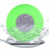 (Rose Red) Wireless Portable Bluetooth Speaker , waterproof and shower friendly. 11