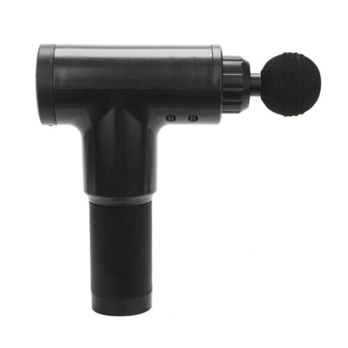 (Svart) Massagestav Perkussionsmassageapparat Muskelvibration