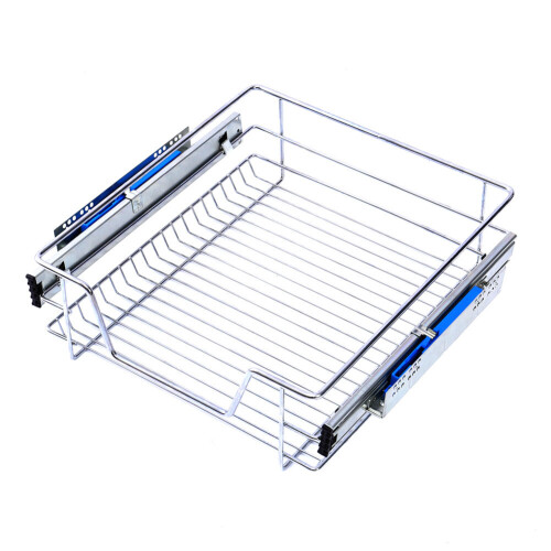 Living And Home (600mm, 1pc) Kitchen Pull Out Wire Baskets Base Storage Unit