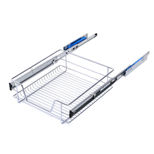 Living And Home (600mm, 1pc) Kitchen Pull Out Wire Baskets Base Storage Unit 2