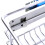 Living And Home (400mm, 1pc) Kitchen Pull Out Wire Baskets Base Storage Unit 5