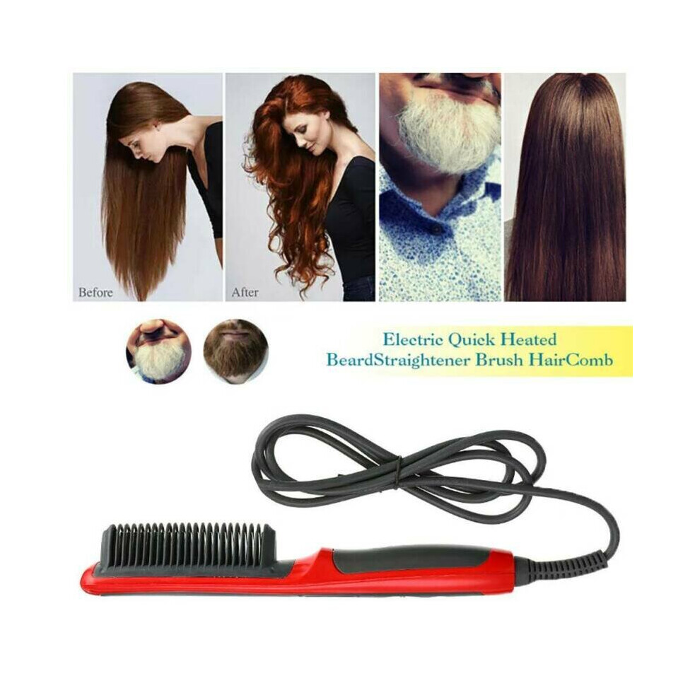 Styler Straightener Curler Curling Ceramics Styling Anion Straight Hair Comb