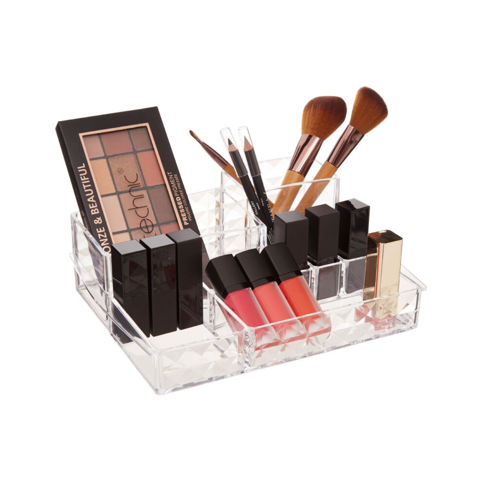 Cosmetic Organiser With 11 Compartments