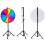 Gymax Table Prize Wheel 24 Desktop Spinning Wheel 14 Slots Dry Erase 10