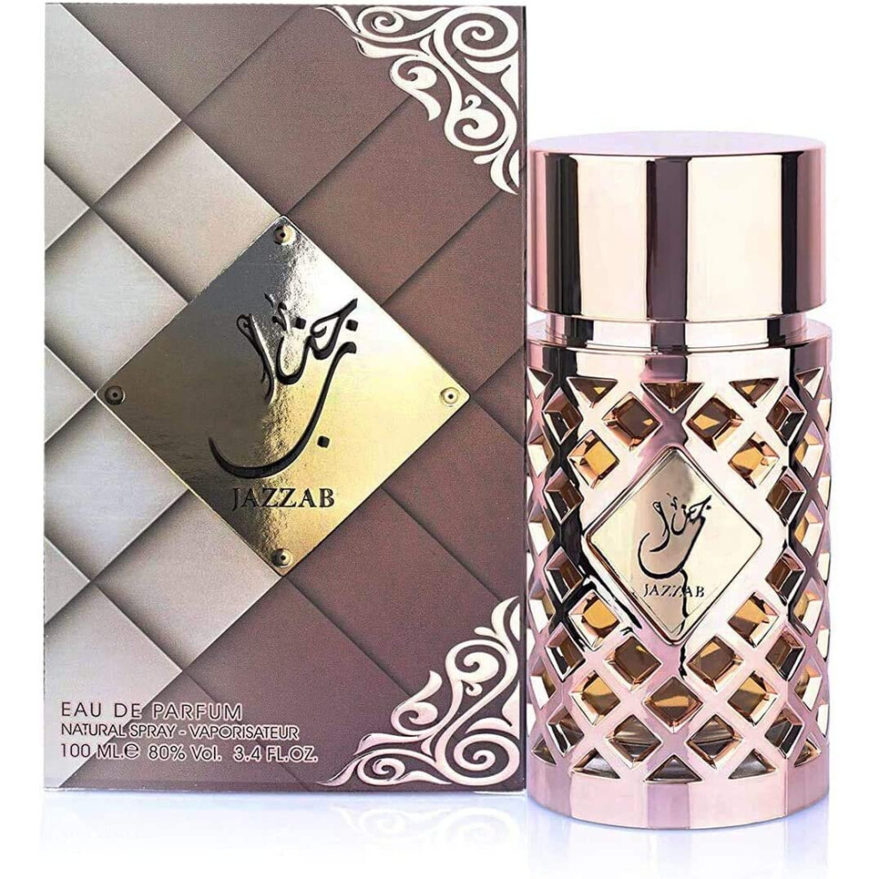 Jazzab Rose Gold Arab Perfume –Oud For Her Eau De Parfum 100ml Collaboration Between My Perfumes women perfume sale