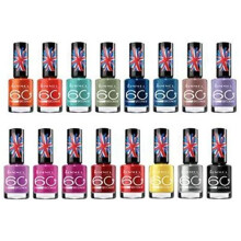 (15 Pack) Rimmel London 60 Seconds Finger Nail Polish Set 15-Piece Assorted Colors Collection by PayLessForRetail