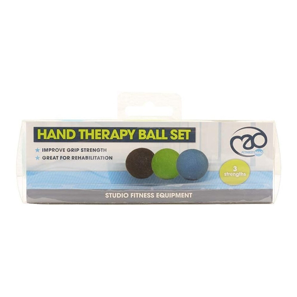 Fitness Mad Fitness-Mad Hand Therapy Ball Set of 3