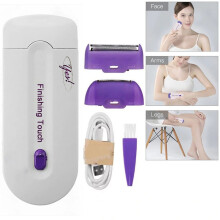 Women Instant Pain Free Rechargeable Epliator with Sense-Light