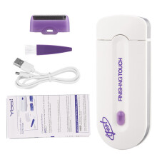 Visses Women Instant Pain Free Rechargeable Epliator with Sense-Light