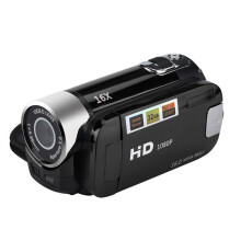 (Black) 1080P HD Camcorder Digital Video Camera TFT LCD 16X Zoom DV AV Night Vision
