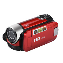 (Red) 1080P HD Camcorder Digital Video Camera TFT LCD 16X Zoom DV AV Night Vision
