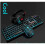 (ICE BLUE) Keyboard Mouse Headset Waterproof LED Gaming Set 1