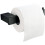 Casewind Wall Toilet Roll Holder Black Storage Kitchen Bathroom New 1