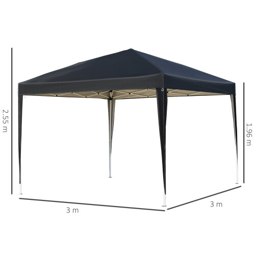 Outsunny Outsunny Heavy-Duty Pop Up Gazebo 1