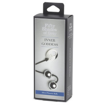 Fifty Shades Inner Goddess Silver Metal Pleasure Kegel Balls