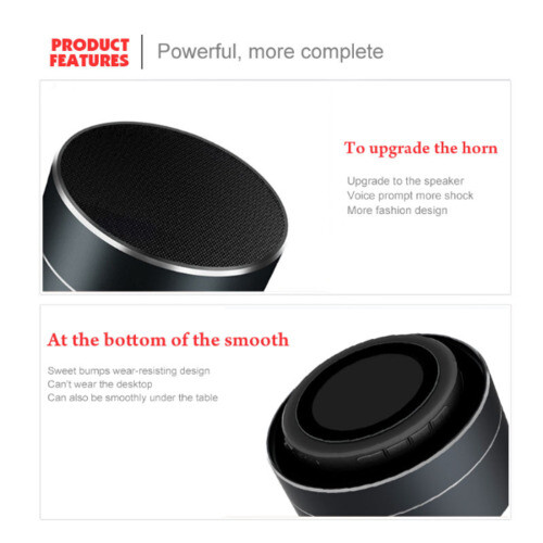 Mini Wireless Bluetooth Speaker! Multi Bass Portable Speakers LED 2