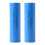 2x 18650 lithium battery 2600mah capacity 3.7V rechargeable battery 1