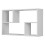 (White) Nyborg Wood Floating Shelf Display Unit Book Case 2